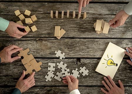 Planning puzzle and dominos