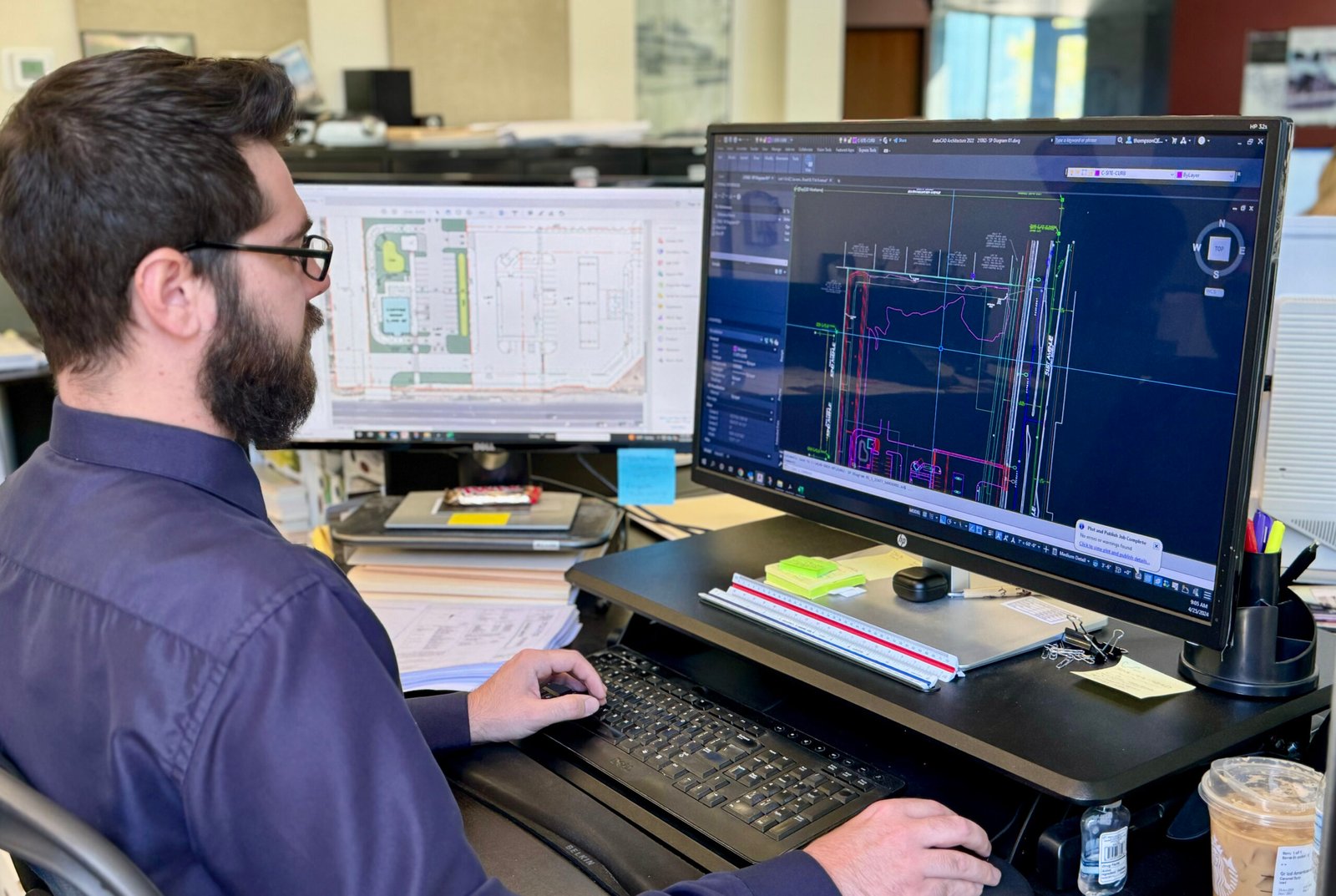 ADA Property Assessment laptop on the table